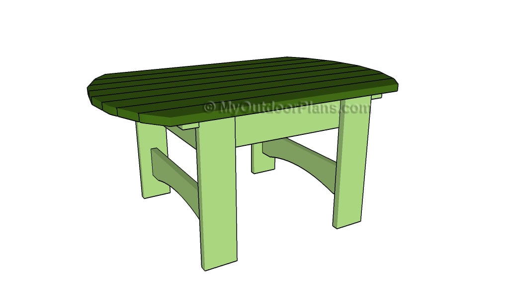 Outdoor Side Table Plans