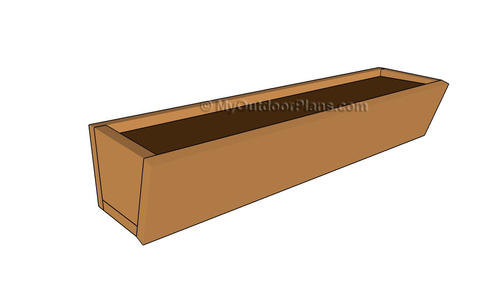 Woodworking Plans Cedar Window Planter Box Plans PDF Plans