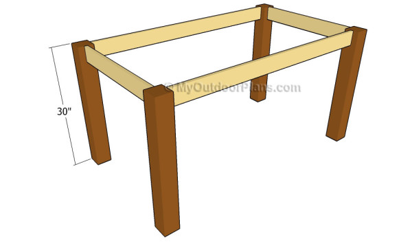Building a dining table