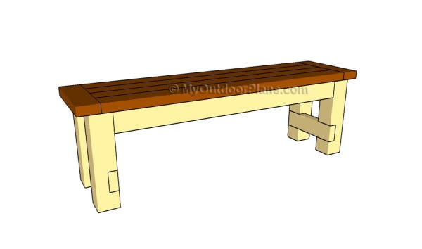 How to build a bench seat