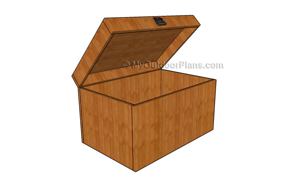 Wooden Chest Plans Hope Chest Plans How to Build a Bench with Storage