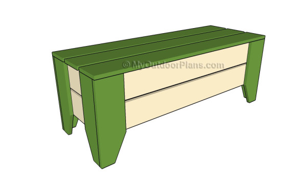 Free garden bench plans