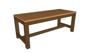 Outdoor Table Plans Free