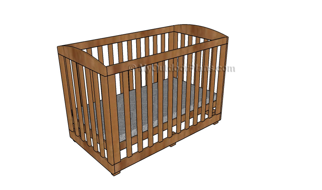 Crib Plans  Free Outdoor Plans - DIY Shed, Wooden Playhouse, Bbq 