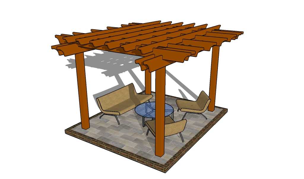 Pergola Design | Free Outdoor Plans - DIY Shed, Wooden Playhouse, Bbq 