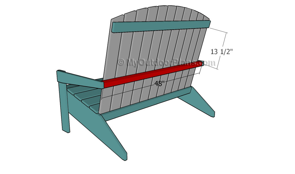 Adirondack Loveseat Plans | Free Outdoor Plans - DIY Shed, Wooden 
