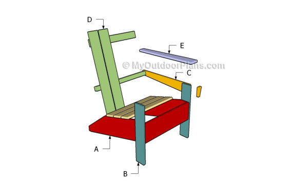 Building an adirondack chair