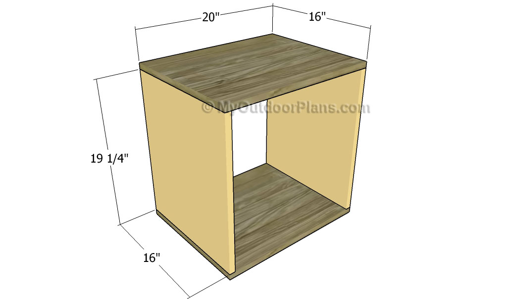 Nightstand Plans | Free Outdoor Plans - DIY Shed, Wooden Playhouse 