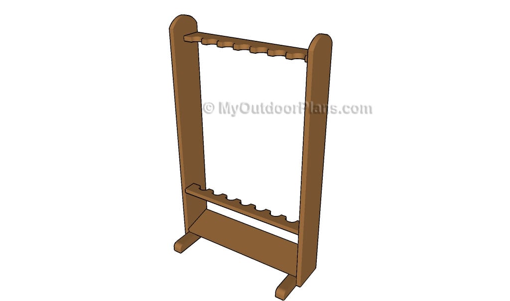 Quilt Rack Plans MyOutdoorPlans Free Woodworking Plans 