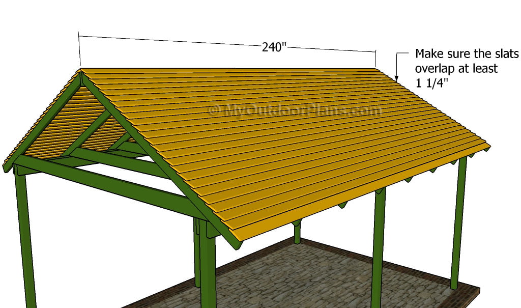 Outdoor Picnic Shelter Plans
