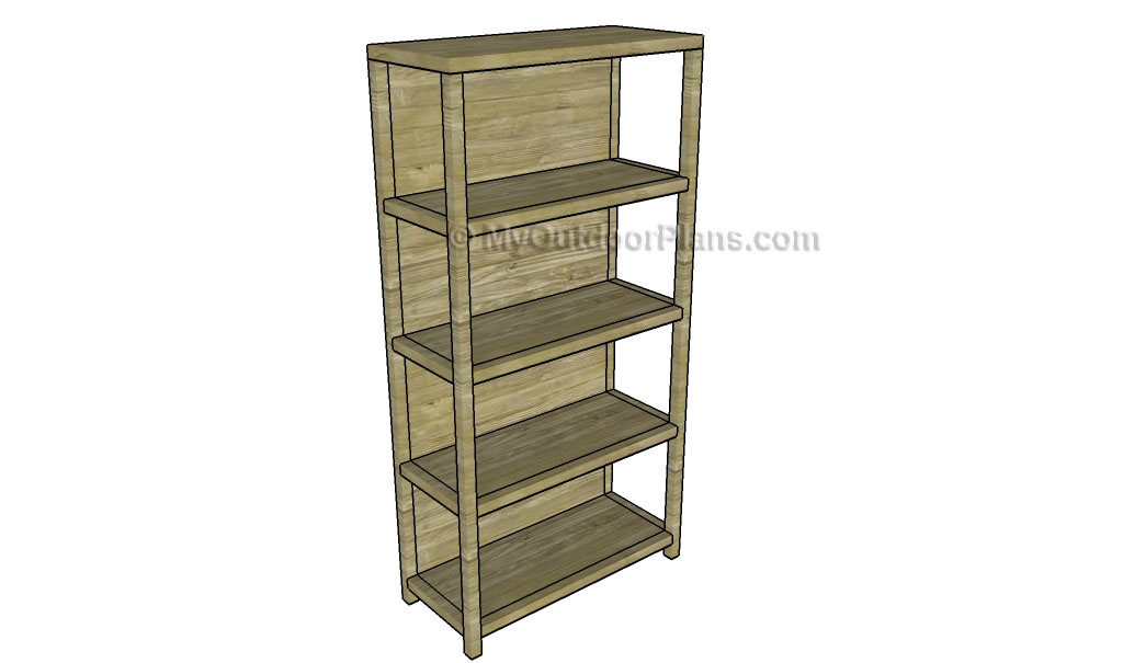 Simple Bookcase Plans | Free Outdoor Plans - DIY Shed, Wooden ...