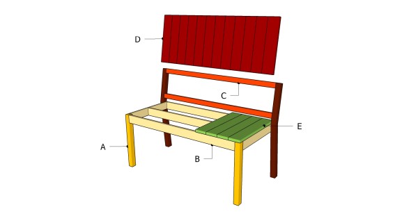 Building an outdoor bench