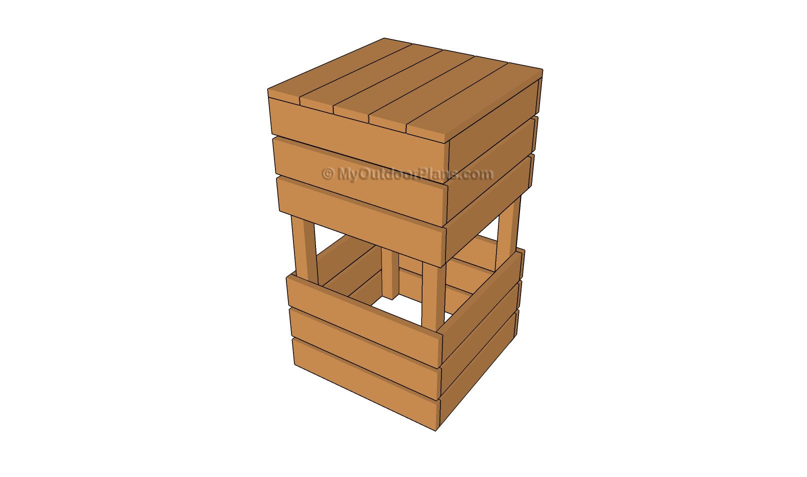 Pallet Bar Stool Plans  Free Outdoor Plans - DIY Shed, Wooden 