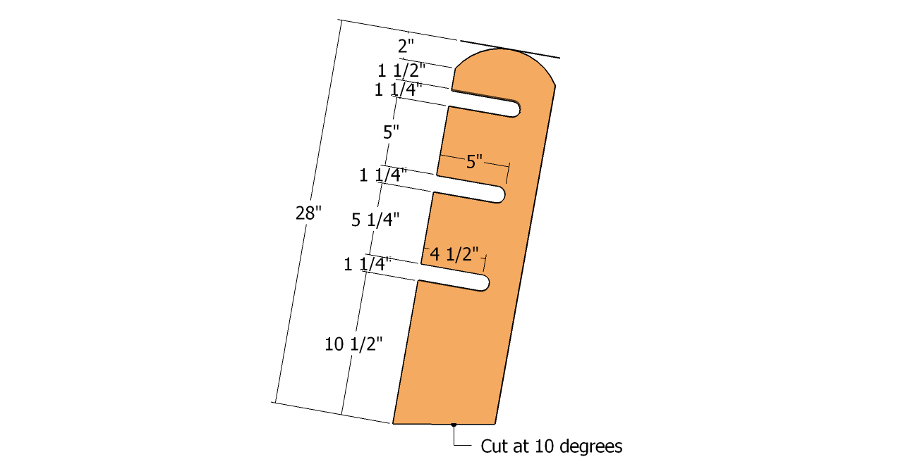 Skateboard Rack Plans | Free Outdoor Plans - DIY Shed, Wooden 