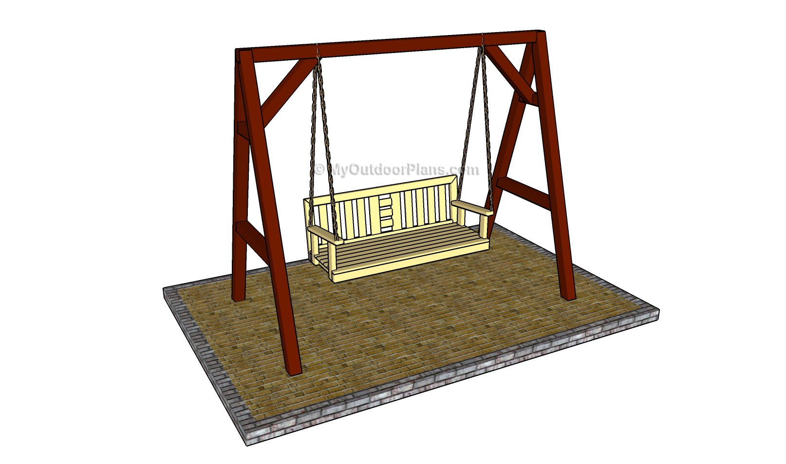 A Frame Swing Plans Myoutdoorplans Free Woodworking