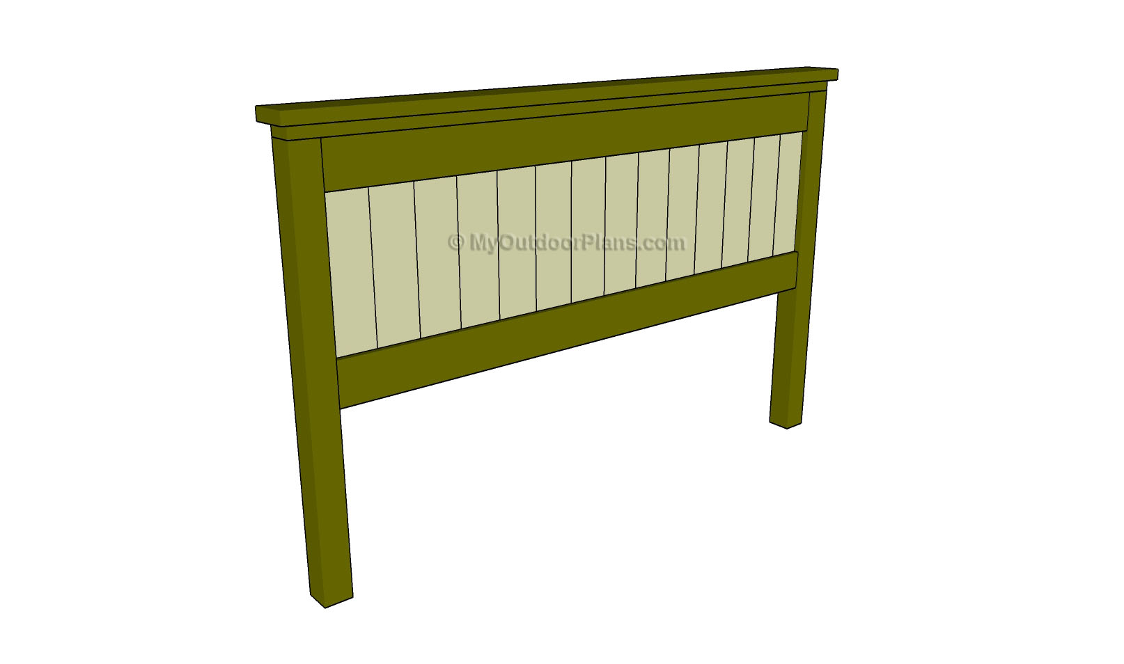 Bed Headboard Plans