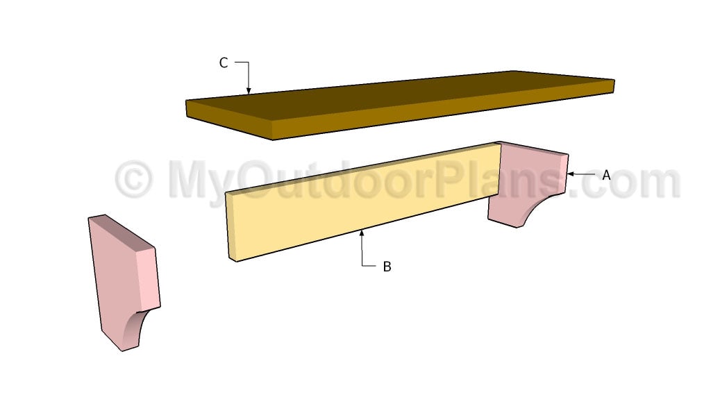 Wall Shelf Plans | MyOutdoorPlans | Free Woodworking Plans and ...