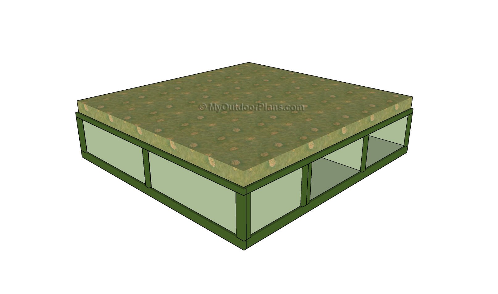 Queen Storage Bed Plans