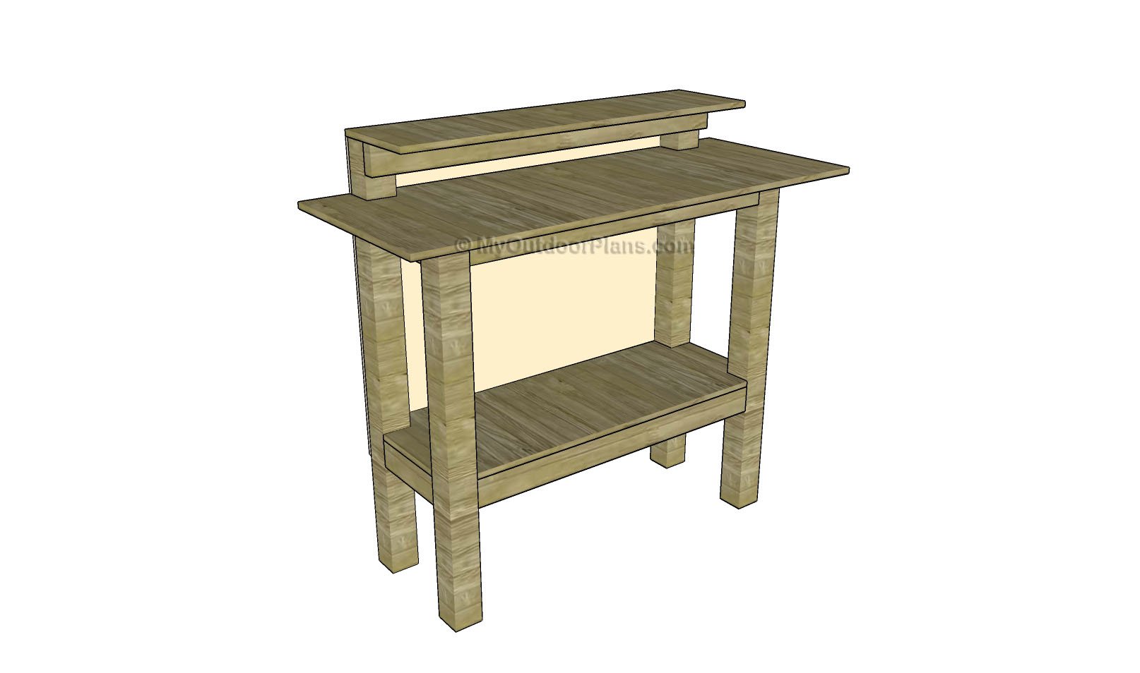 Stand Up Desk Plans | Free Outdoor Plans - DIY Shed, Wooden Playhouse ...