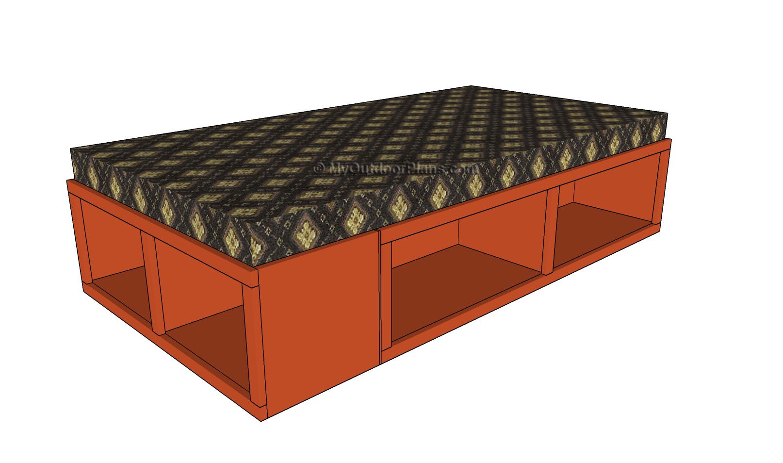 Storage Bed Plans