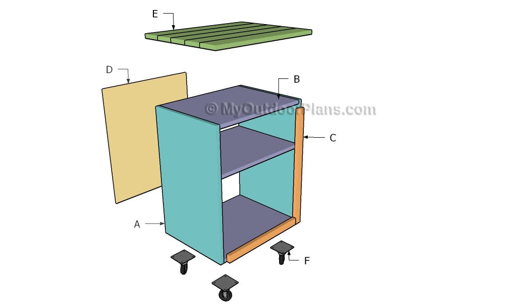 Nightstand Woodworking Plans | MyOutdoorPlans | Free Woodworking Plans