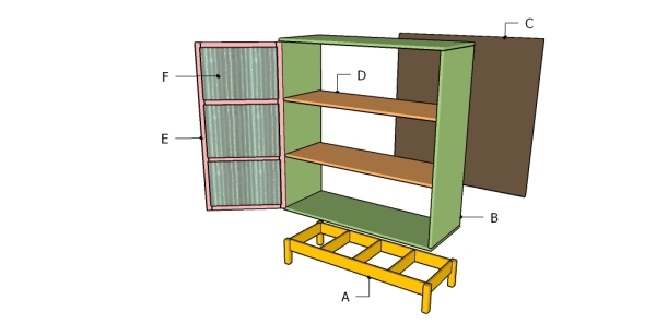 Building a pantry cabinet