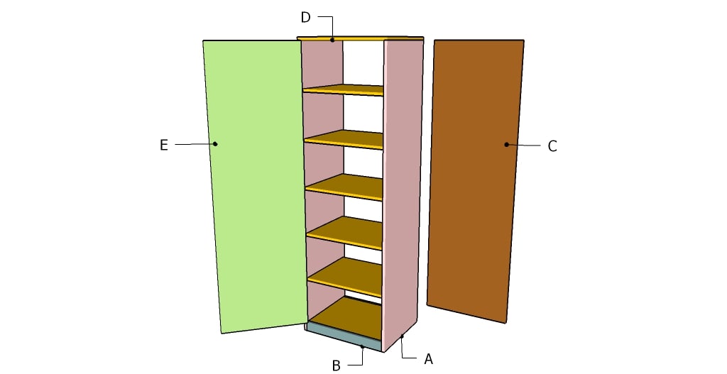 Storage Cabinet Plans | MyOutdoorPlans | Free Woodworking Plans and