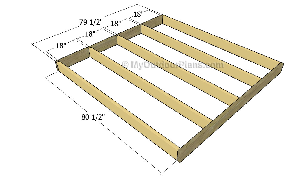 Building a platform bed with storage