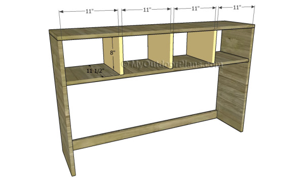 Simple Desk Hutch Plans Myoutdoorplans