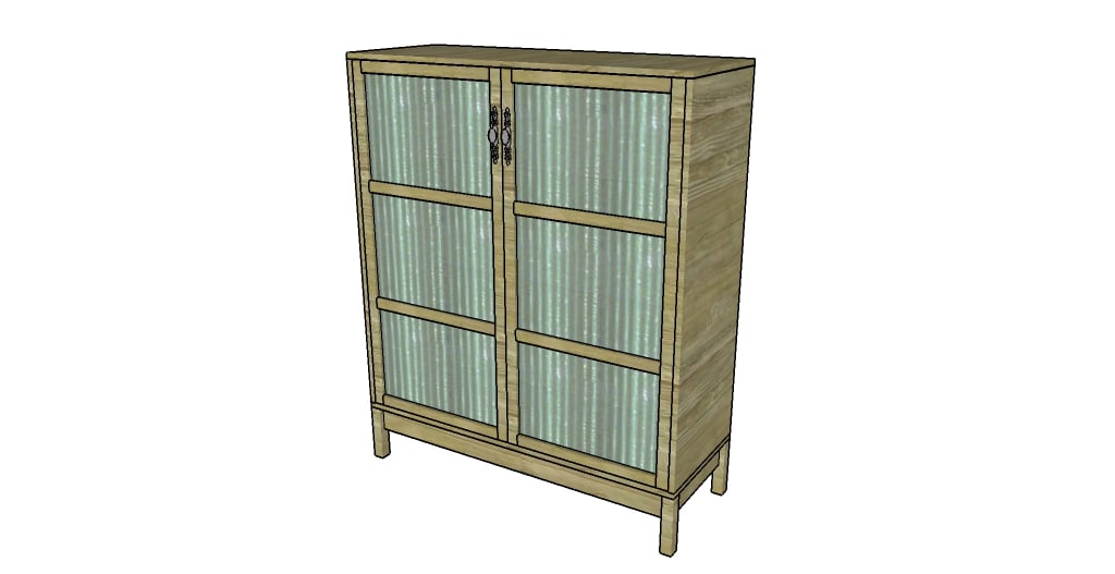 Storage Cabinet Plans | MyOutdoorPlans | Free Woodworking 