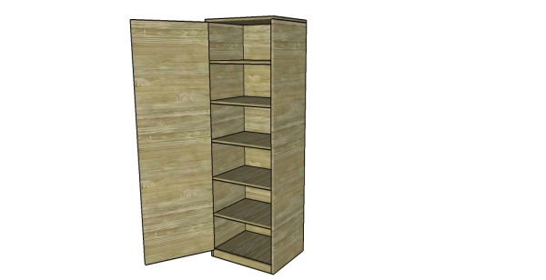 shelf unit plans