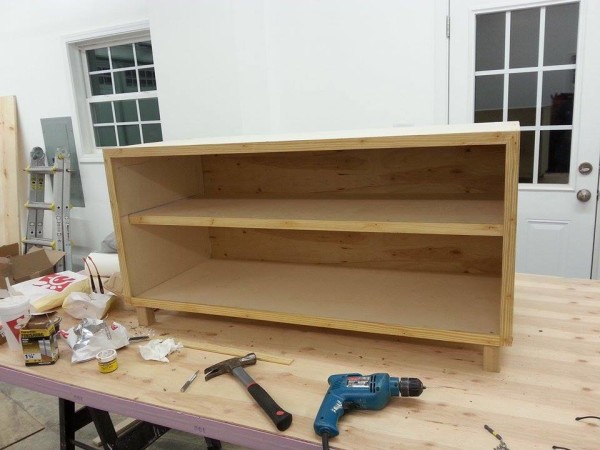 Building a tv stand