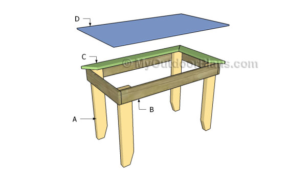 Building an outdoor table