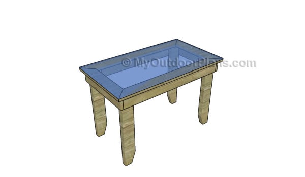 Outdoor wood table plans