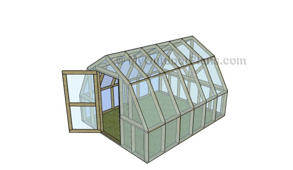 Barn greenhouse plans