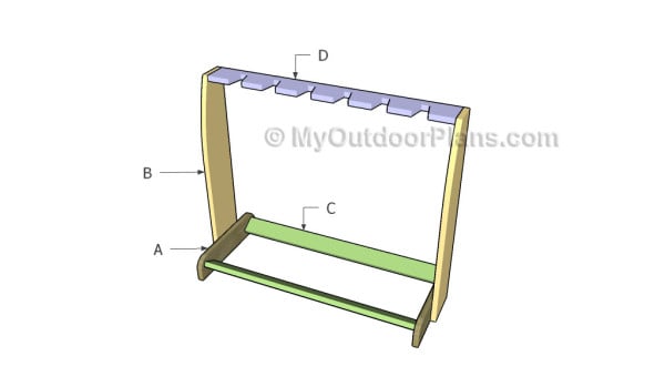 Wooden Guitar Stand Plans | MyOutdoorPlans | Free Woodworking Plans 