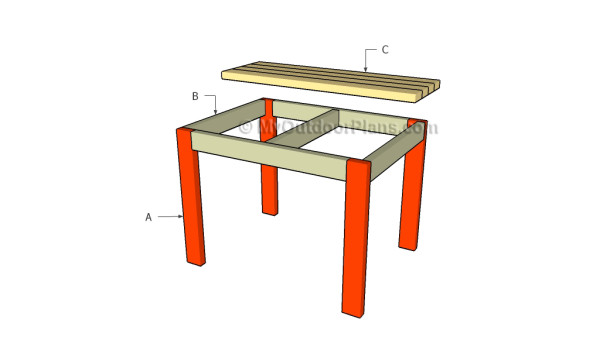 Buidling a 2x4 bench