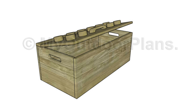 Wooden Toy Box Plans MyOutdoorPlans Free Woodworking ...