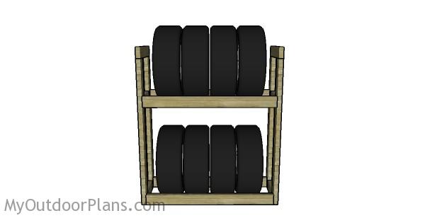Building a tire rack