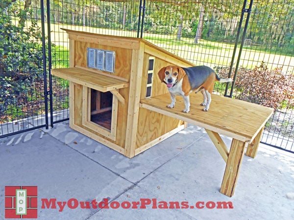 DIY Dog House | MyOutdoorPlans | Free Woodworking Plans and Projects 