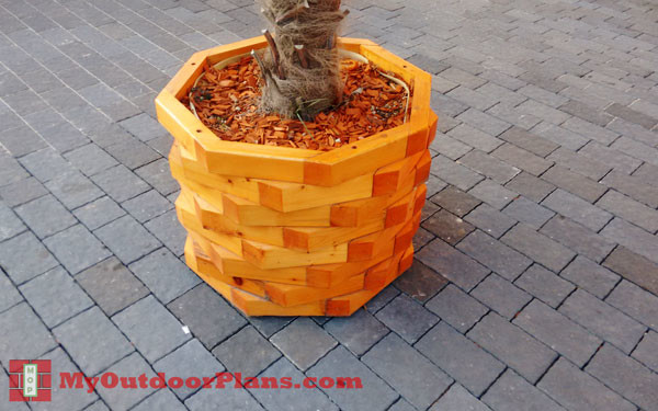 diy octagonal planter myoutdoorplans free woodworking