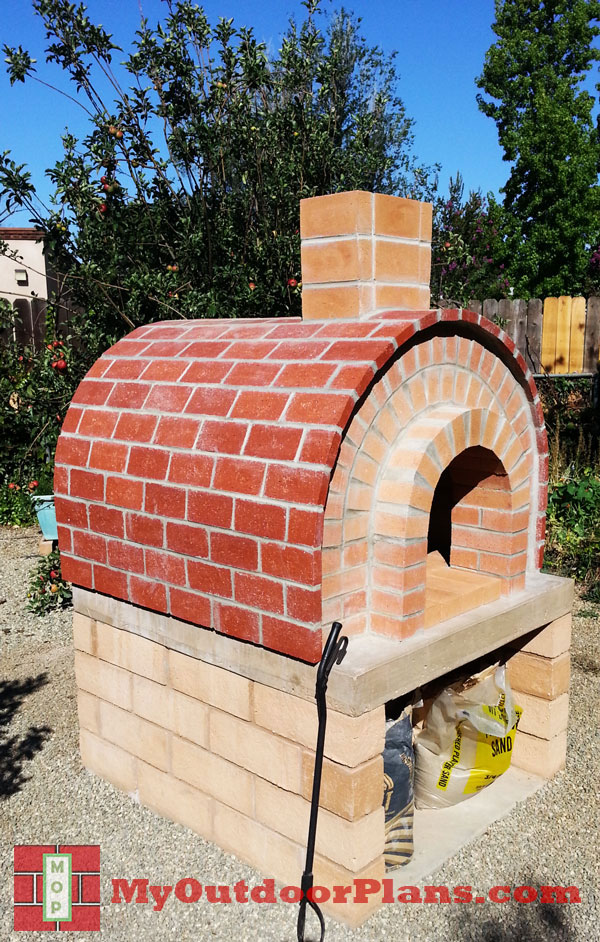  Brick Pizza Oven | Free Outdoor Plans - DIY Shed, Wooden Playhouse