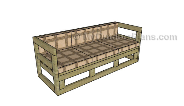 Outdoor couch plans