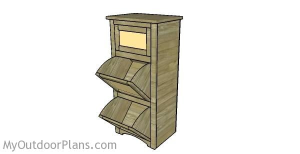 Potato Bin Plans | MyOutdoorPlans | Free Woodworking Plans ...