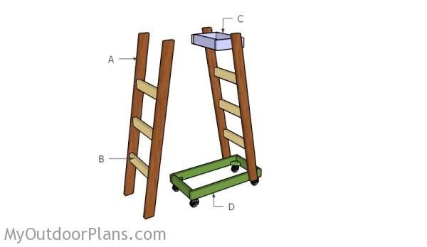 Building a lumber rack