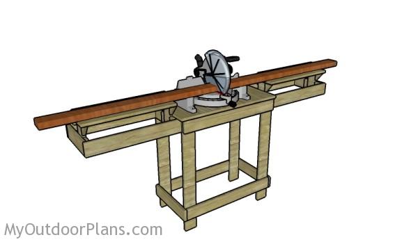 Miter Saw Table Plans