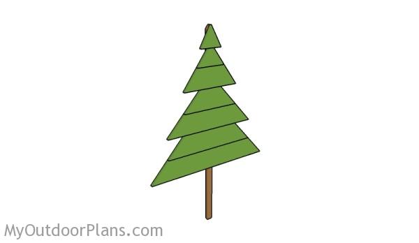 Wood Christmas Tree Plans