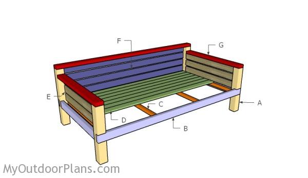 Building a daybed