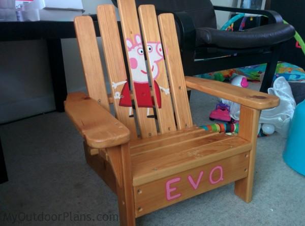 DIY Child Adirondack Chair