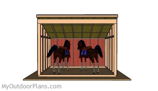 Horse Shelter Plans